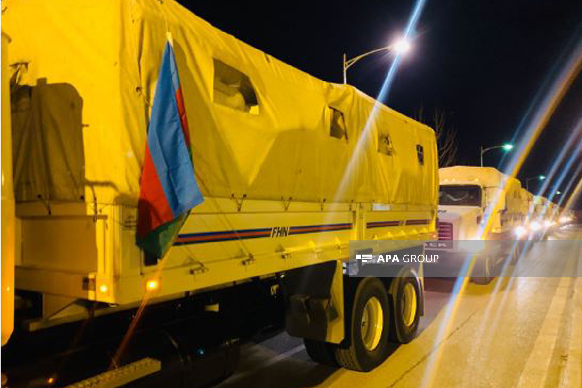 Azerbaijan’s Ministry of Emergency Situations dispatches humanitarian aid to Turkiye-PHOTO -VIDEO 