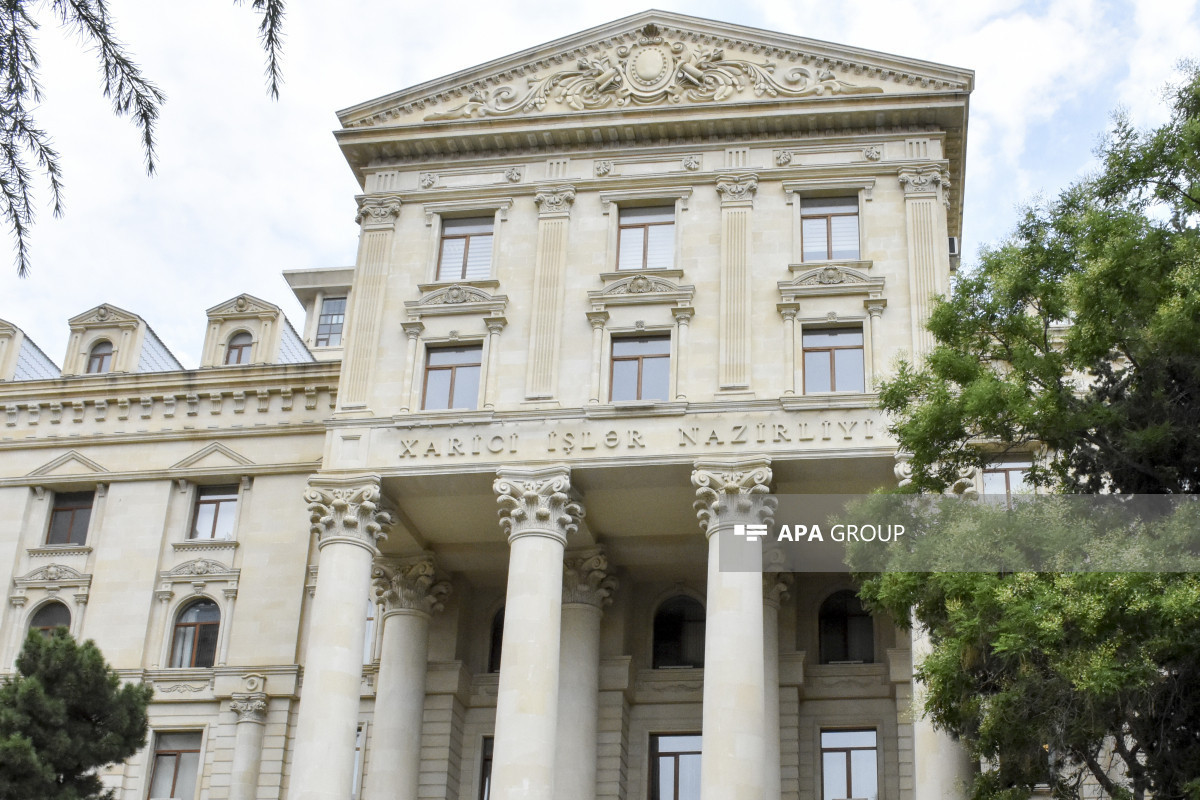 Azerbaijan MFA responds to Mirzoyan:  Proposals were put forward by Azerbaijan 15 days ag