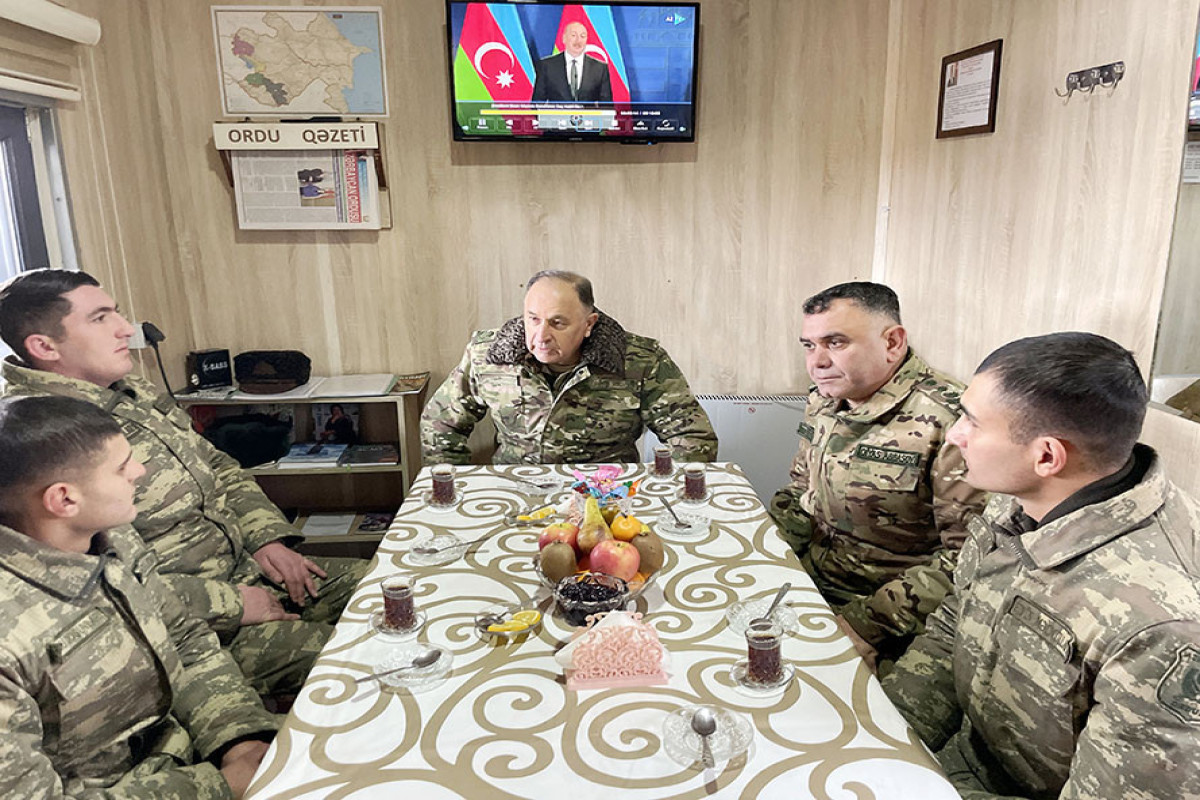 Chief of the General Staff visited combat positions: Azerbaijani MoD-VIDEO 