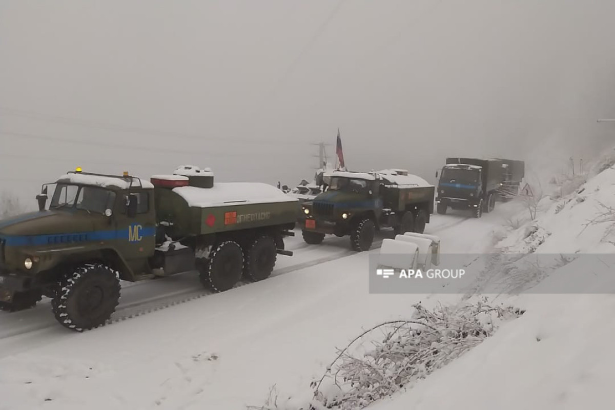 5 vehicles belonging to RPC passed through Azerbaijan
