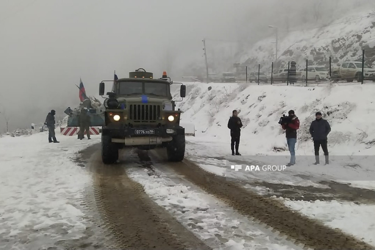 One more convoy of vehicles belonging to RPC passed through Azerbaijan