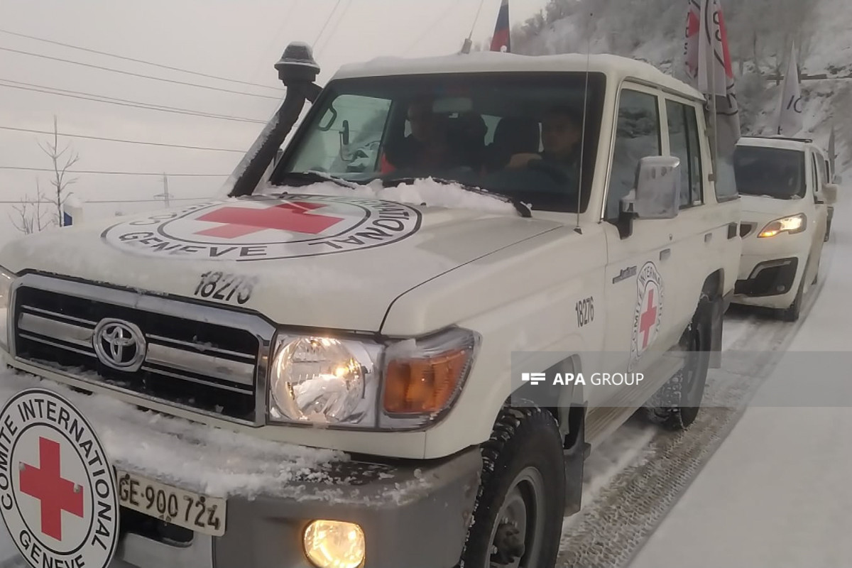 4 vehicles belonging to ICRC unimpededly passed through Azerbaijan
