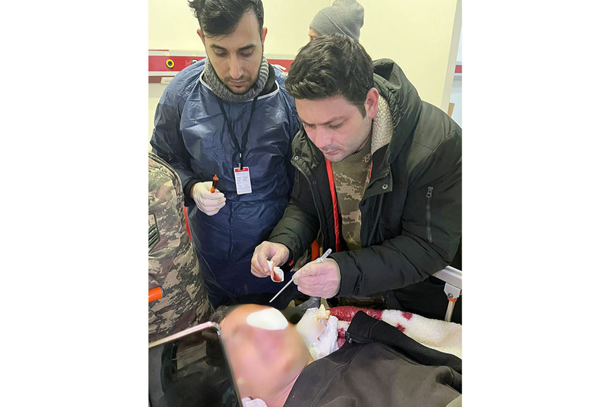 Azerbaijani military medical personnel continues working in Kahramanmarash: MoD