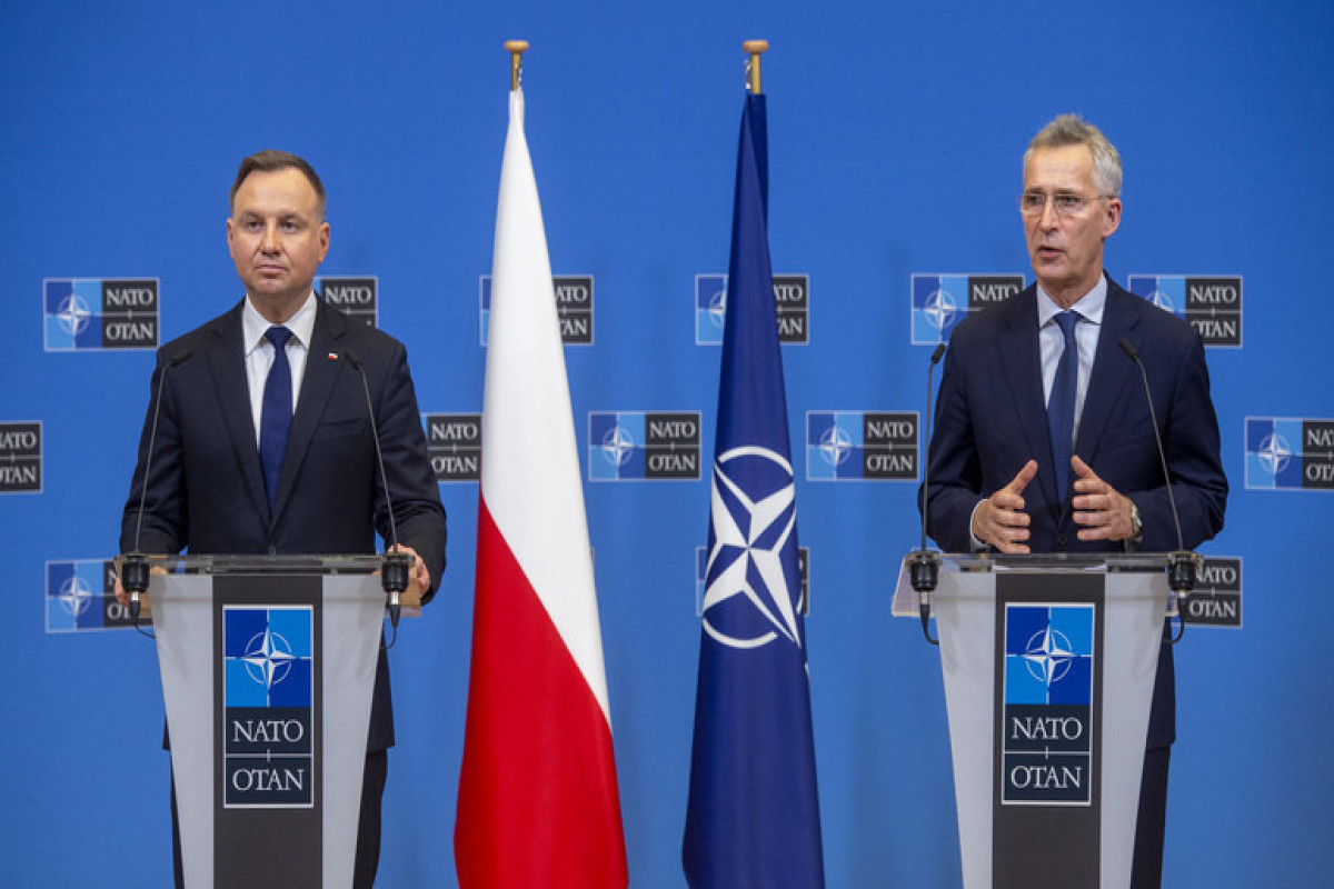 Polşa Prezidenti Andjey Duda, NATO Baş katibi Yens Stoltenberq