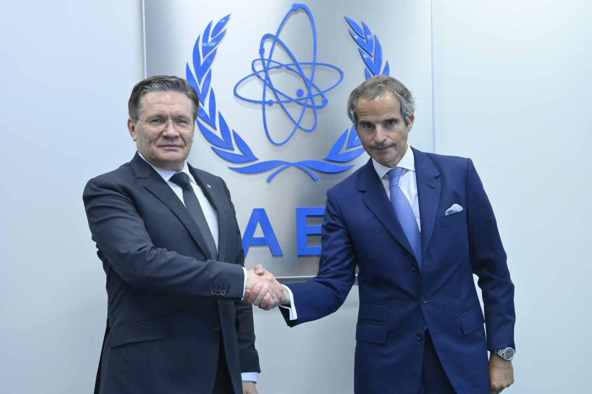 Rafael Qrossi “Rosatom”un baş direktoru ilə görüşüb
