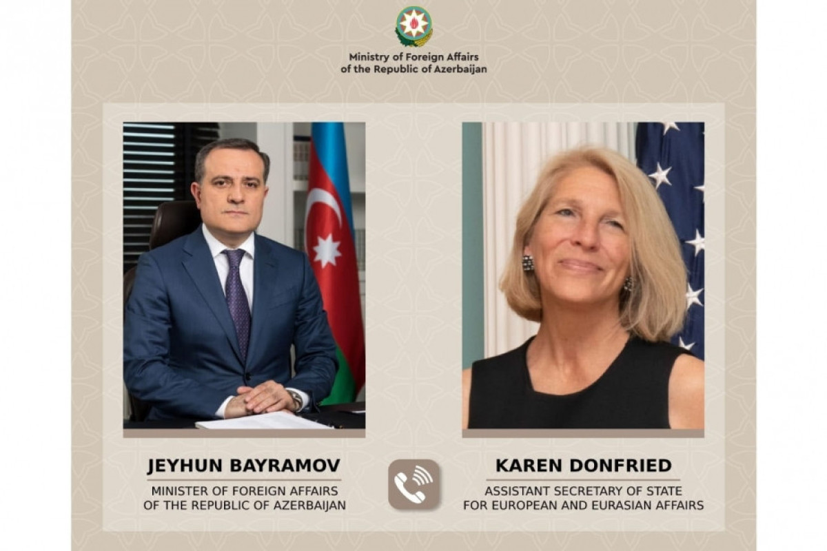 Ceyhun Bayramov ABŞ dövlət katibinin köməkçisi ilə danışıb - YENİLƏNİB 