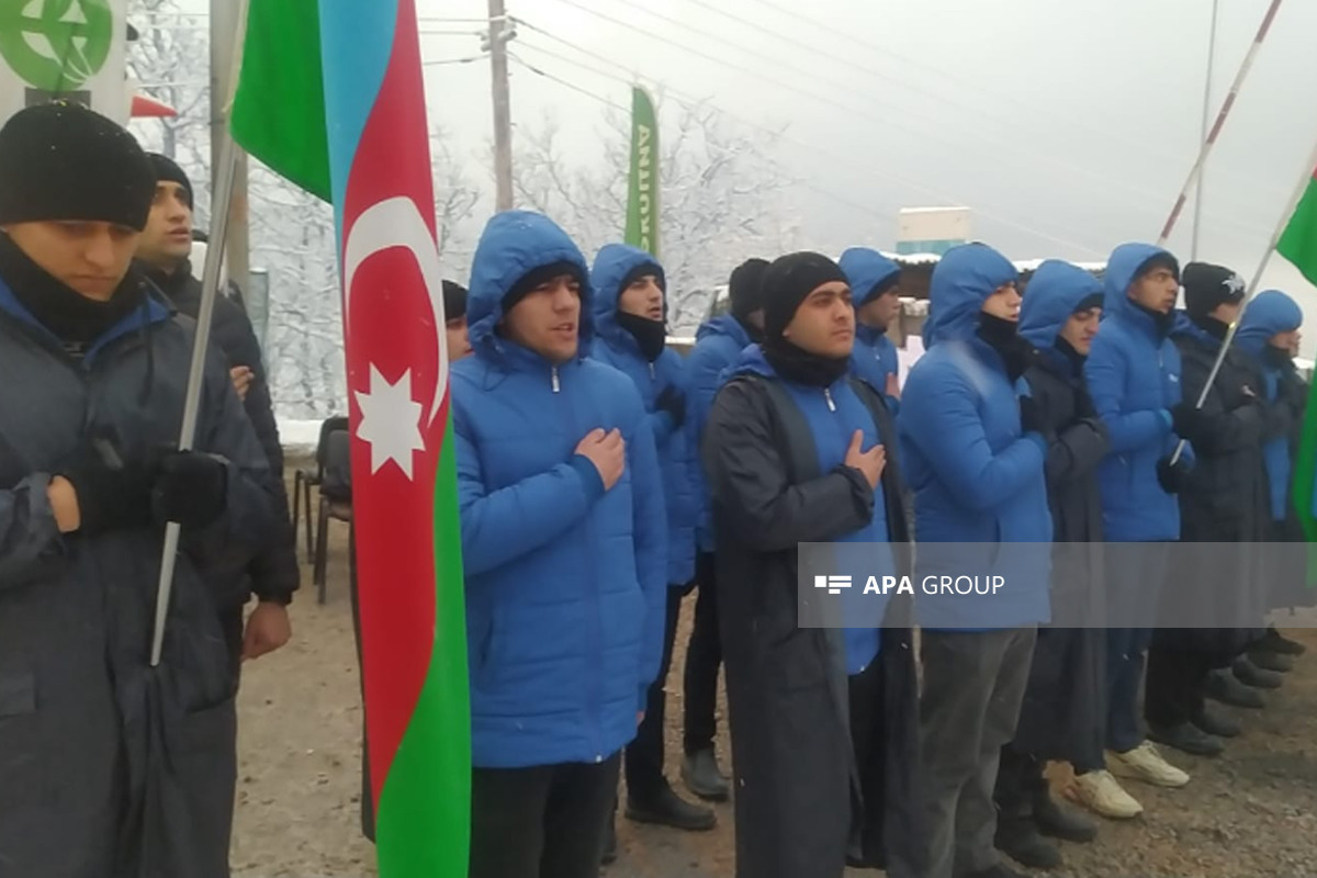 Laçın-Xankəndi yolunda aksiya 61 gündür davam edir - FOTO  - VİDEO 