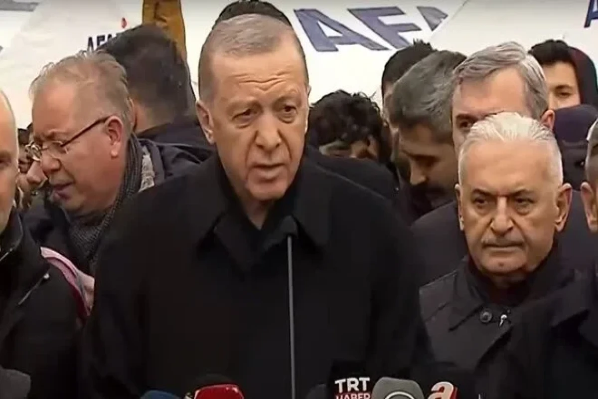 Türkiyə Prezidenti: Zəlzələdən zərərçəkənlərə bir illik kirayə pulu veriləcək
