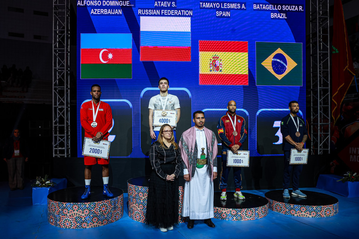 Two Azerbaijani boxers won Golden belt series in Morocco-PHOTO 