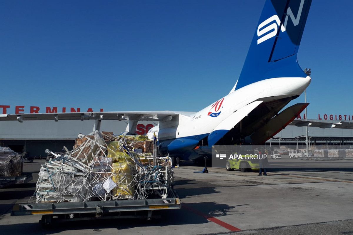 FHN-in mobil səhra hospitalı və 18 nəfərlik tibbi personalı Türkiyəyə yola düşür - FOTO 