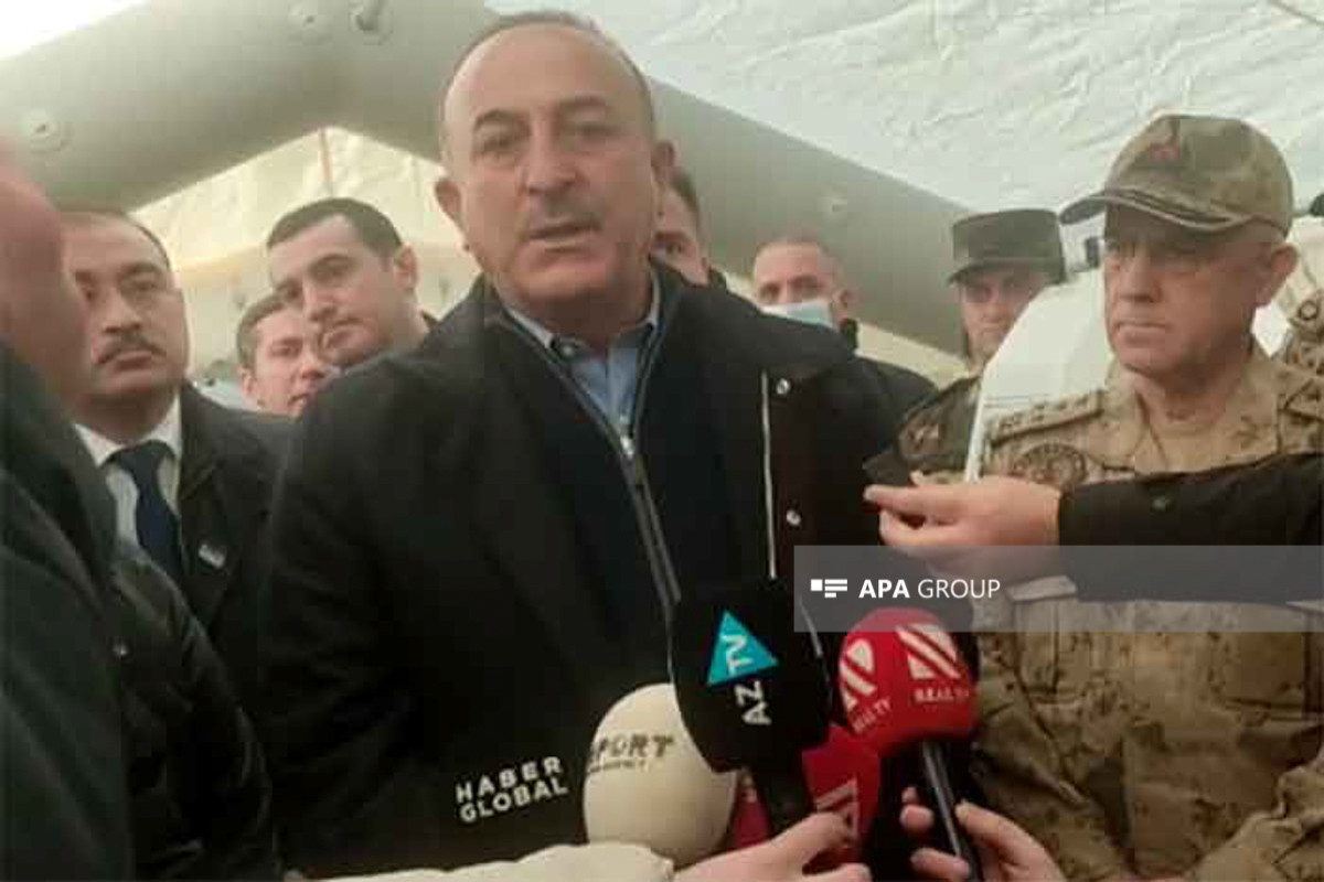 Çavuşoğlu azərbaycanlı xilasedicilərin fəaliyyətini yüksək qiymətləndirib