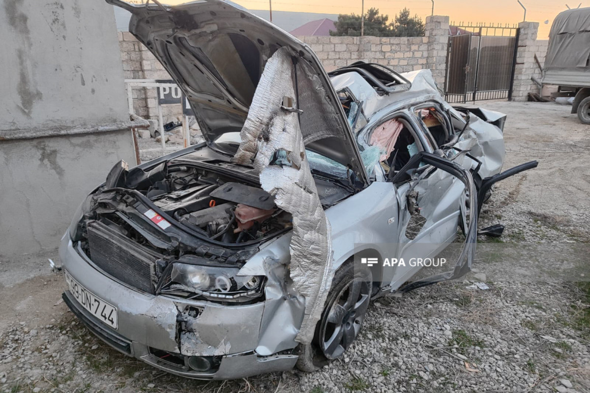 Traffic accident leaves 4 dead in Baku's Siyazan district