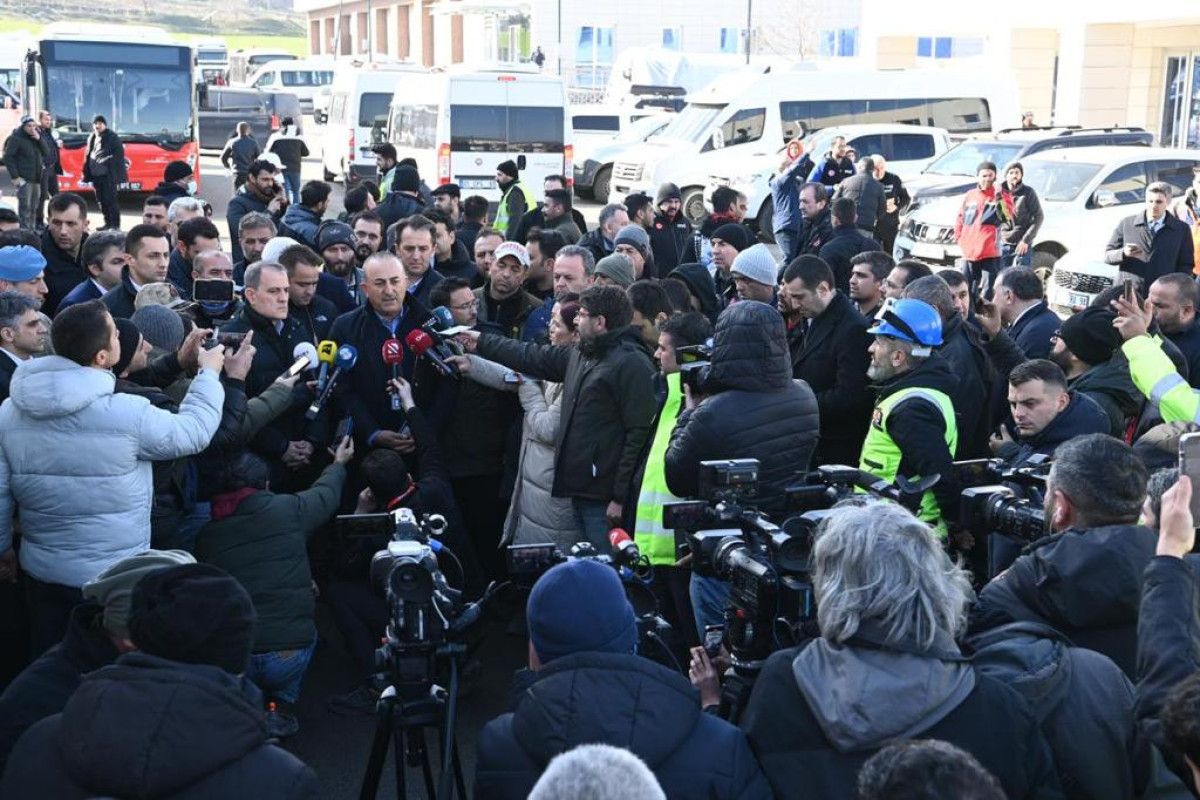 XİN Ceyhun Bayramovun Kahramanmaraşdakı mətbuat  konfransı ilə bağlı məlumat yayıb - FOTO 