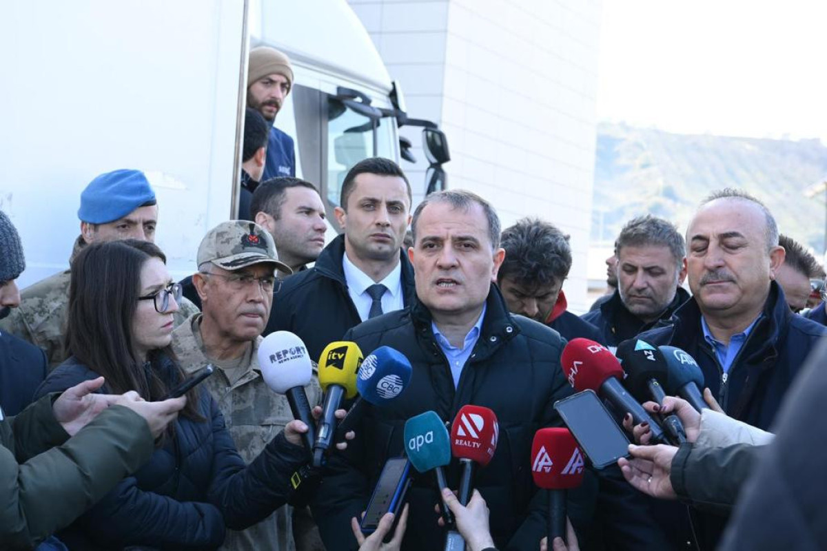 XİN Ceyhun Bayramovun Kahramanmaraşdakı mətbuat  konfransı ilə bağlı məlumat yayıb - FOTO 