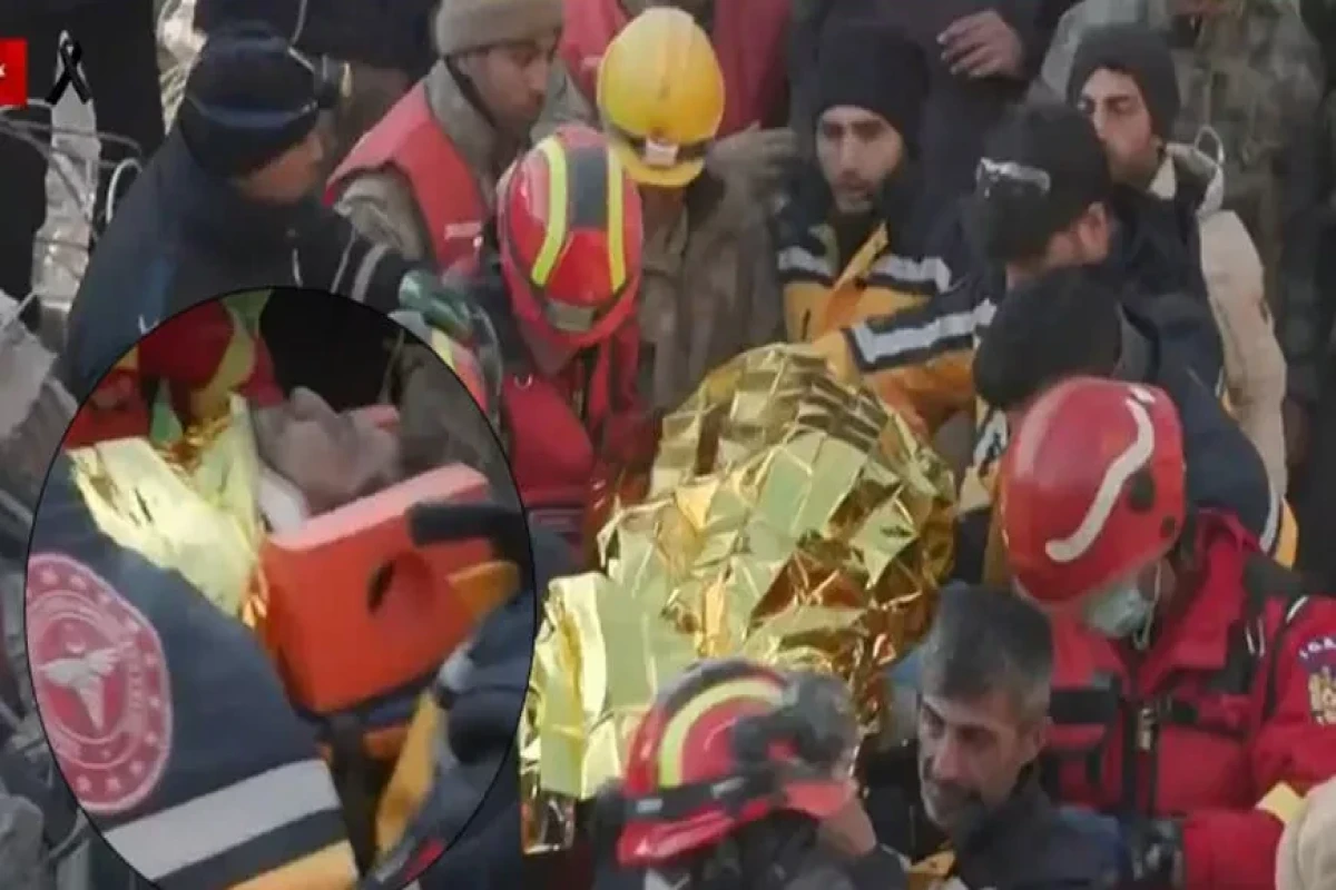 Türkiyədə 149 saatdan sonra dağınttılar altından 35 yaşlı kişi sağ çıxarılıb