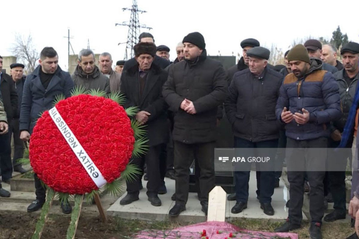 Türkiyədə zəlzələ nəticəsində ölən azərbaycanlı iş adamı Salyanda dəfn olunub - FOTO  - YENİLƏNİB 