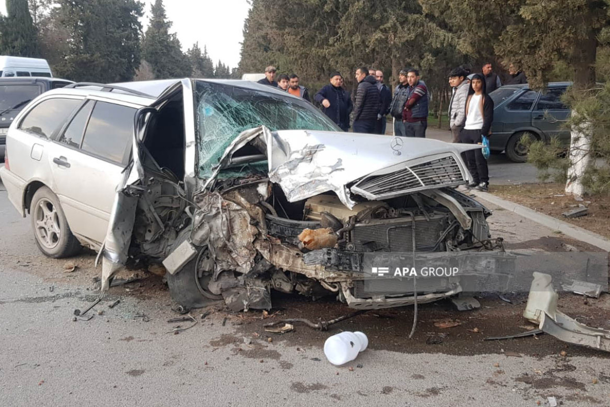Ucarda zəncirvari yol-nəqliyyat hadisəsi baş verib - FOTO 