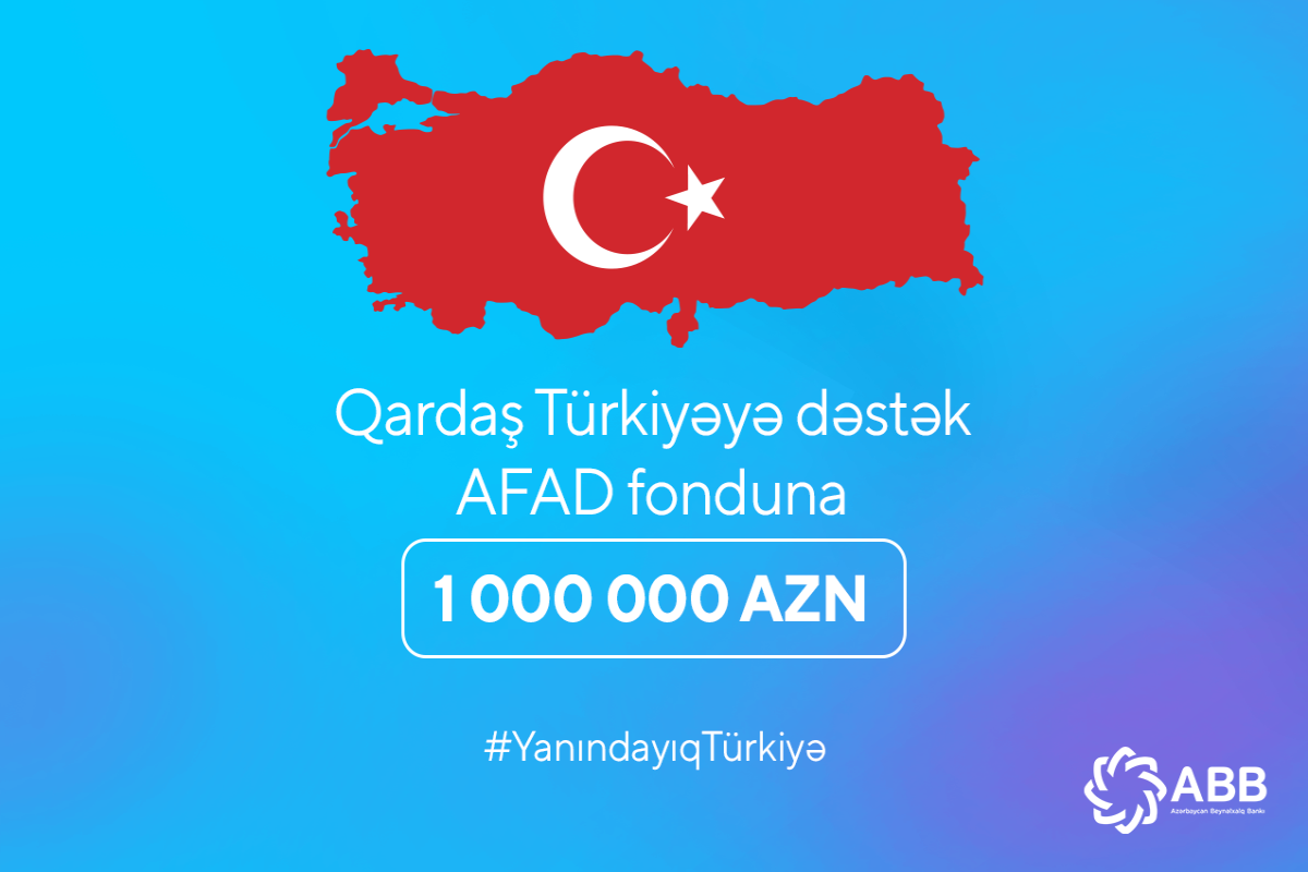 ABB 1 mln. manat ianə edib