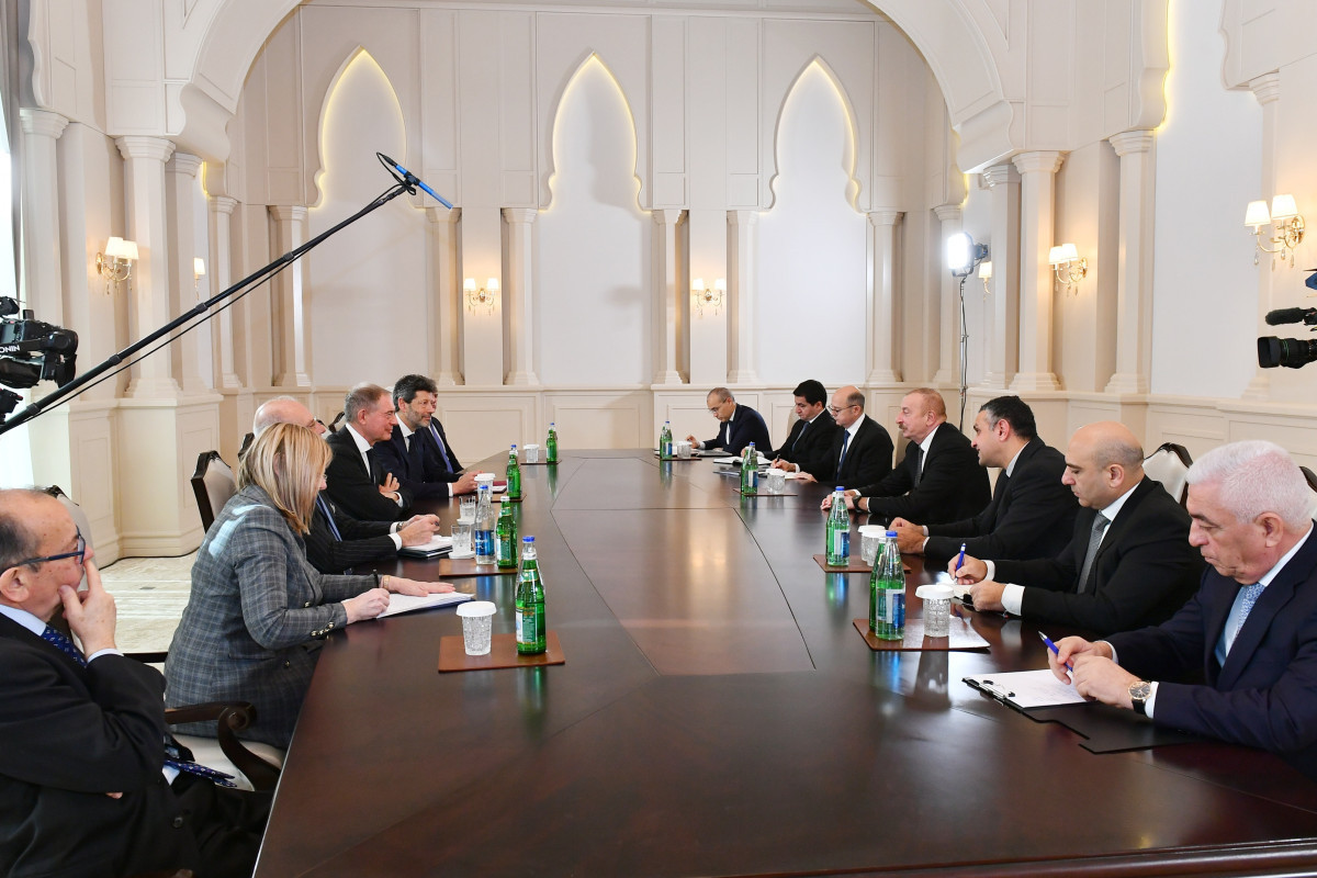 President: Process of building the Italy-Azerbaijan University is going fast
