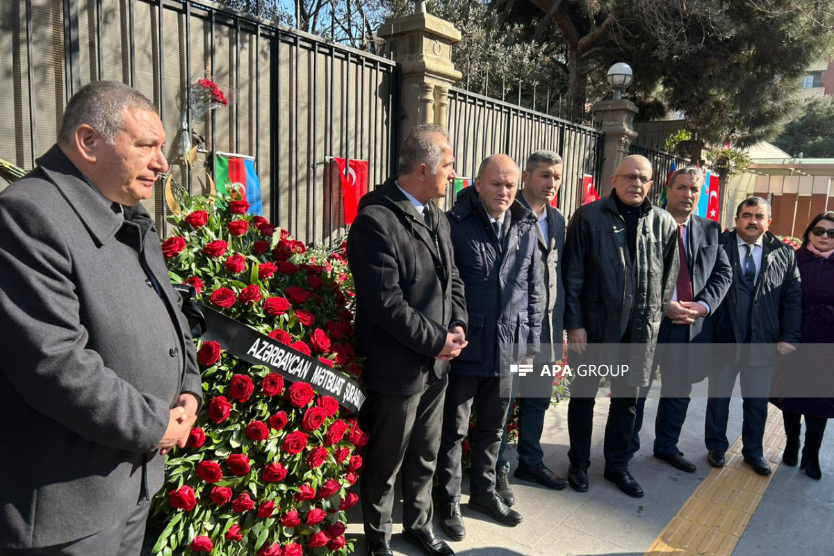 Члены правления Совета прессы посетили посольство Турции, выразили соболезнования - ФОТО 