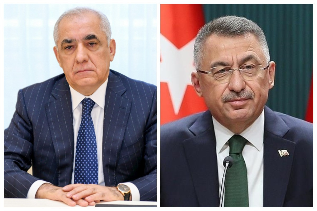 Türkiyənin Vitse-prezidenti mənəvi və humanitar dəstəyə görə Azərbaycana təşəkkür edib