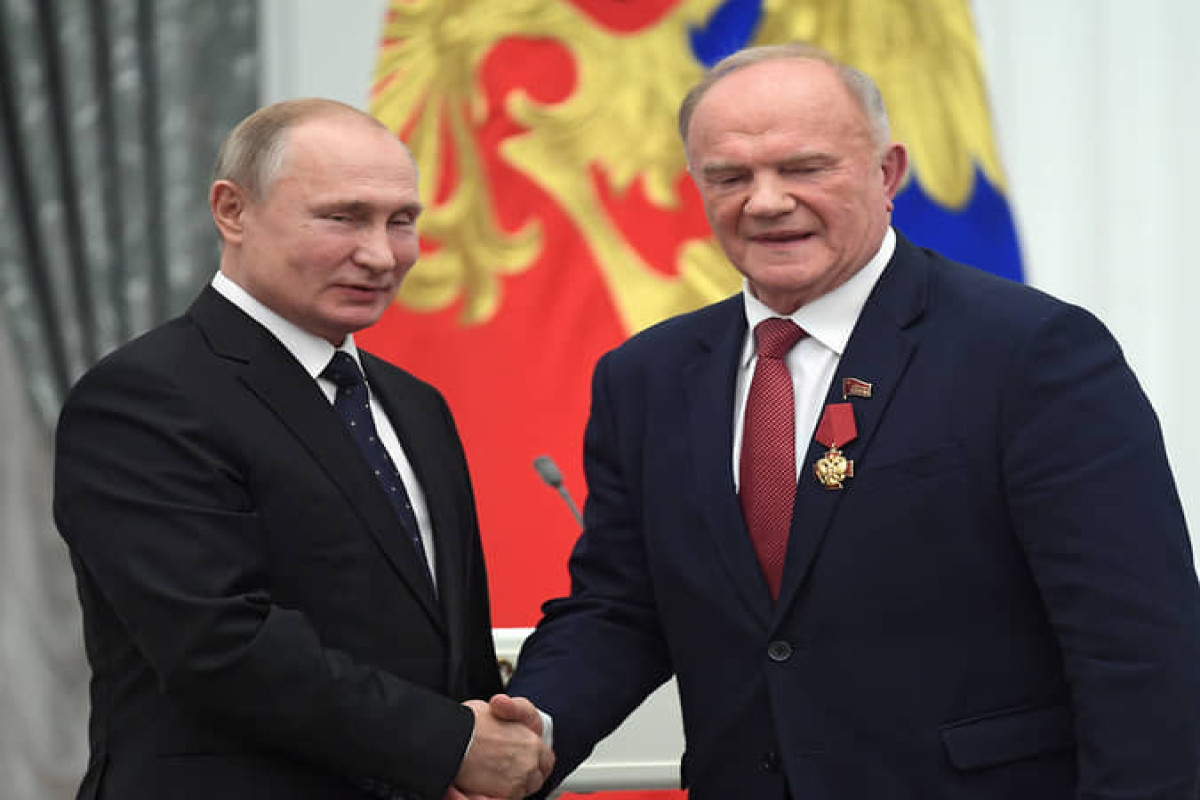 Putin: Müdafiə mövzularında Kommunist Partiyası ilə heç vaxt fikir ayrılıqlarımız olmayıb