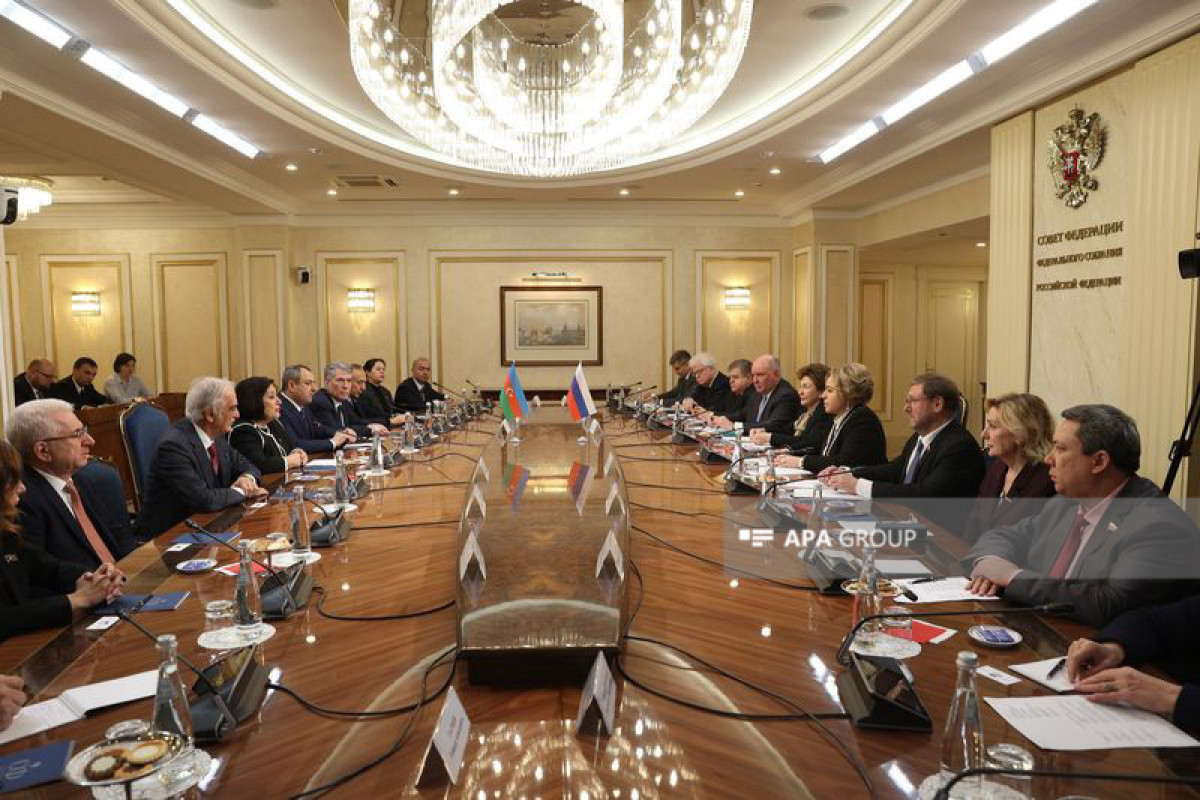 Matviyenko: Heydər Əliyev Rusiya-Azərbaycan strateji tərəfdaşlığının əsasını qoyub