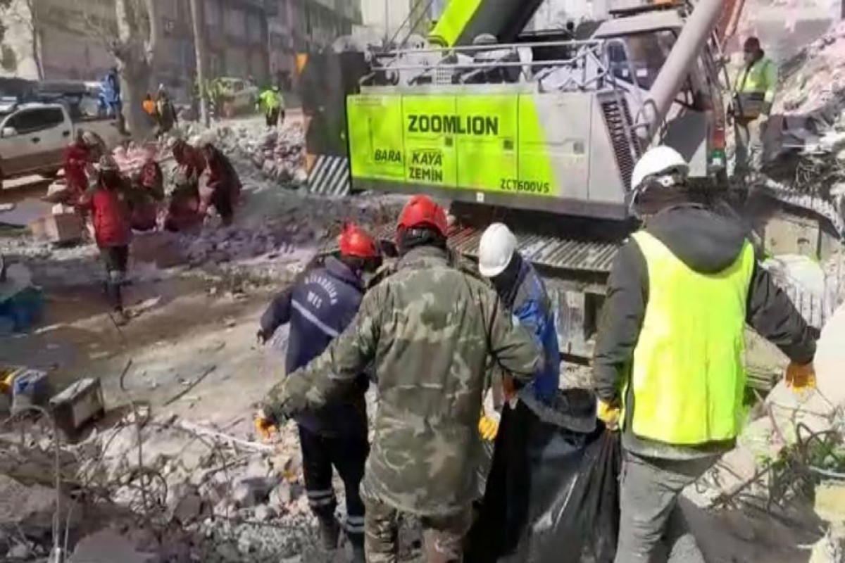 FHN-in xilasediciləri Türkiyədə axtarış-xilasetmə əməliyyatlarını davam etdirir - FOTO  - VİDEO 