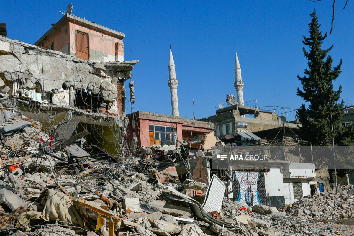 Kahramanmaraş: Yüz ilin ən böyük fəlakətinin FOTOLARI 