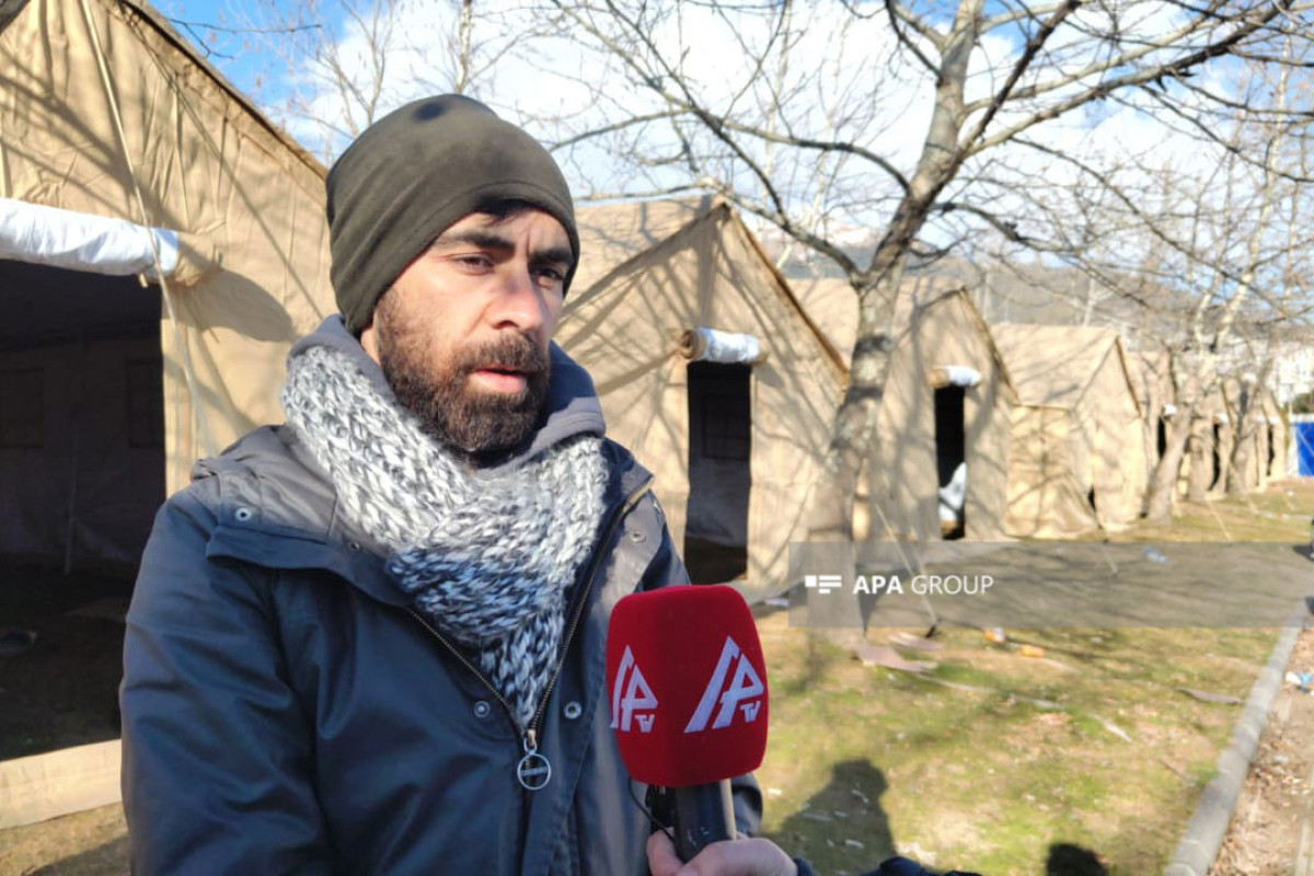 Kahramanmaraşda dağıntılar altında qalan Azərbaycan vətəndaşı var