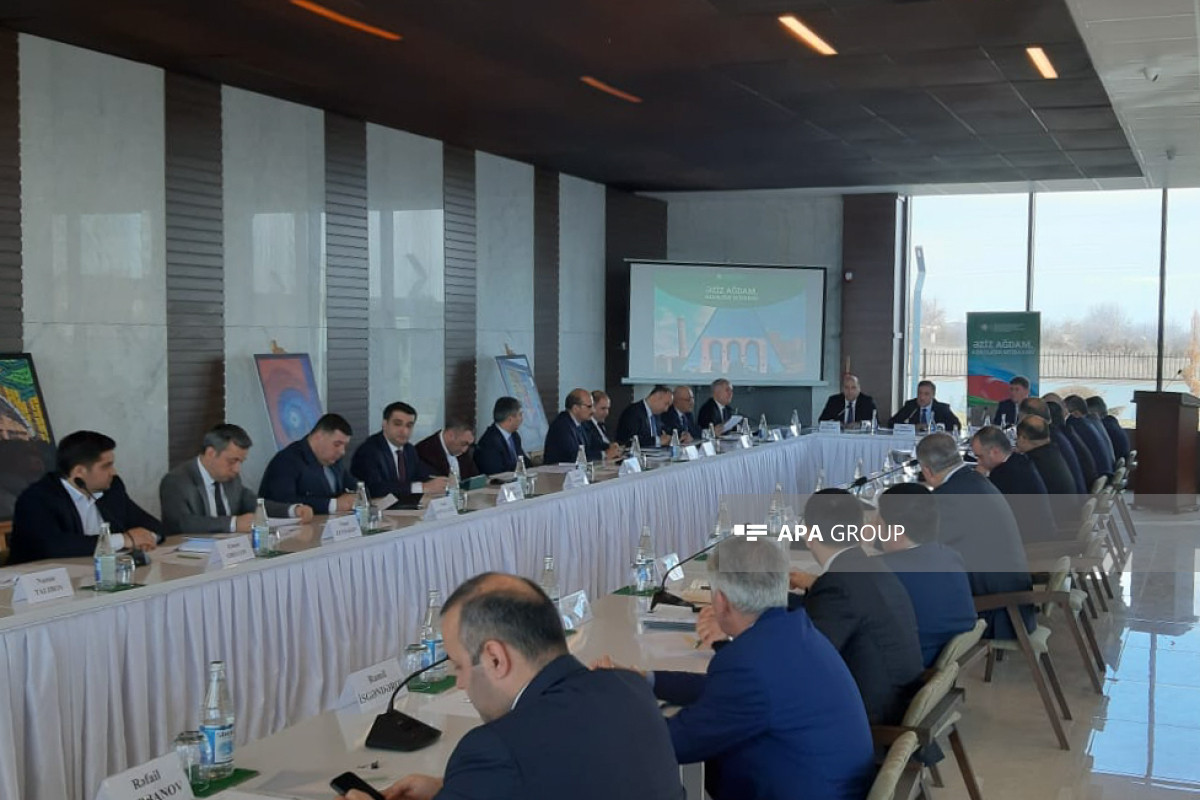 Ağdamda Şəhərsalma üzrə işçi qrupunun növbəti iclası keçirilir