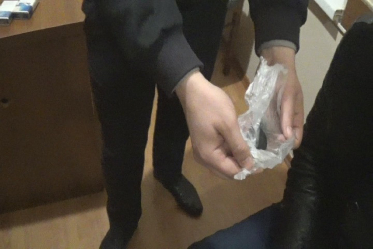 Şəkidə restorandan oğurluq edən və narkotik satan şəxs tutulub
