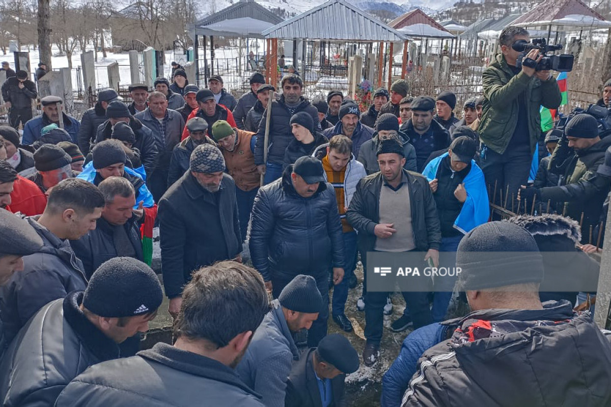 Türkiyədə zəlzələdə həlak olan tələbə Gədəbəydə dəfn olunub - FOTO  - YENİLƏNİB 