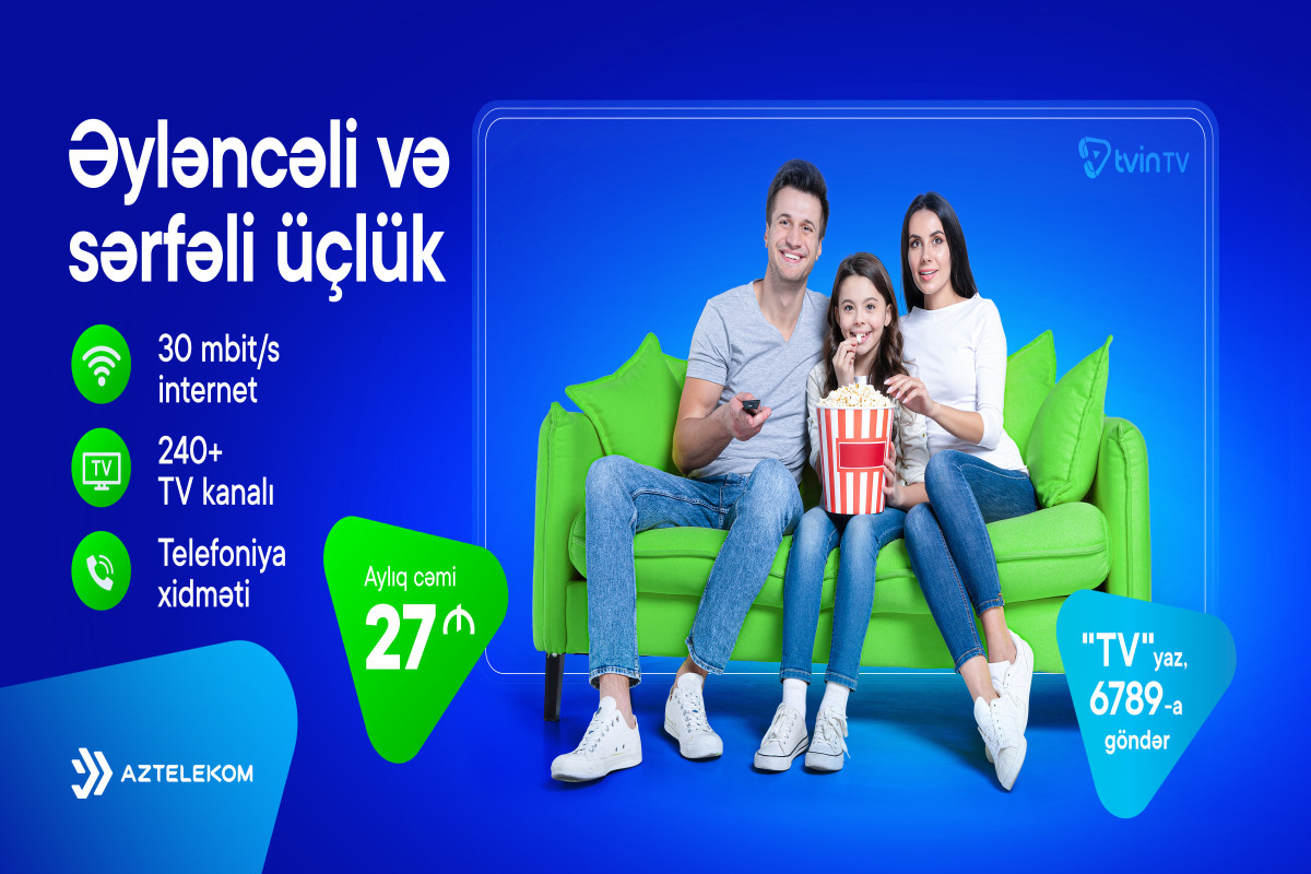 Azərbaycanda yeni rəqəmsal TV xidməti təqdim edilib