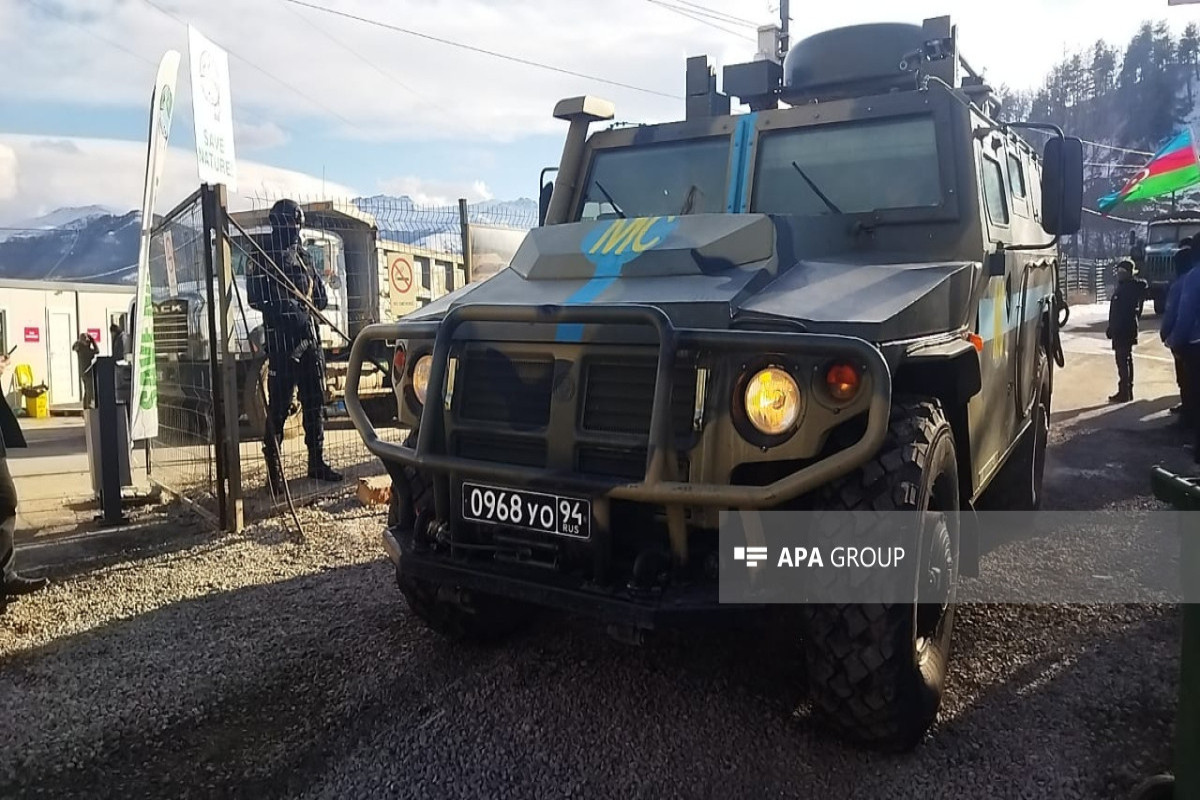 Laçın-Xankəndi yolundan RSK-nın maşınları keçib - FOTO  - VİDEO  - YENİLƏNİB-3 