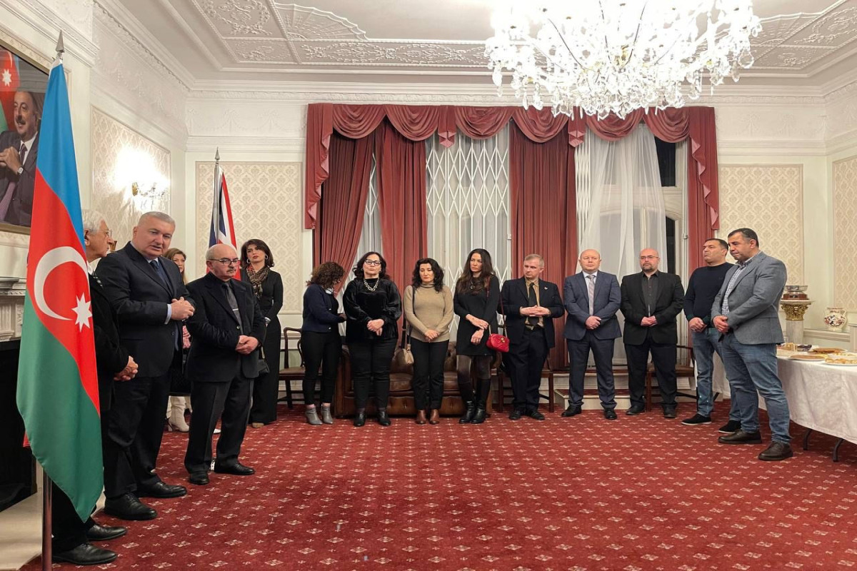 Azərbaycanın Londondakı səfirliyində anım mərasimi keçirilib