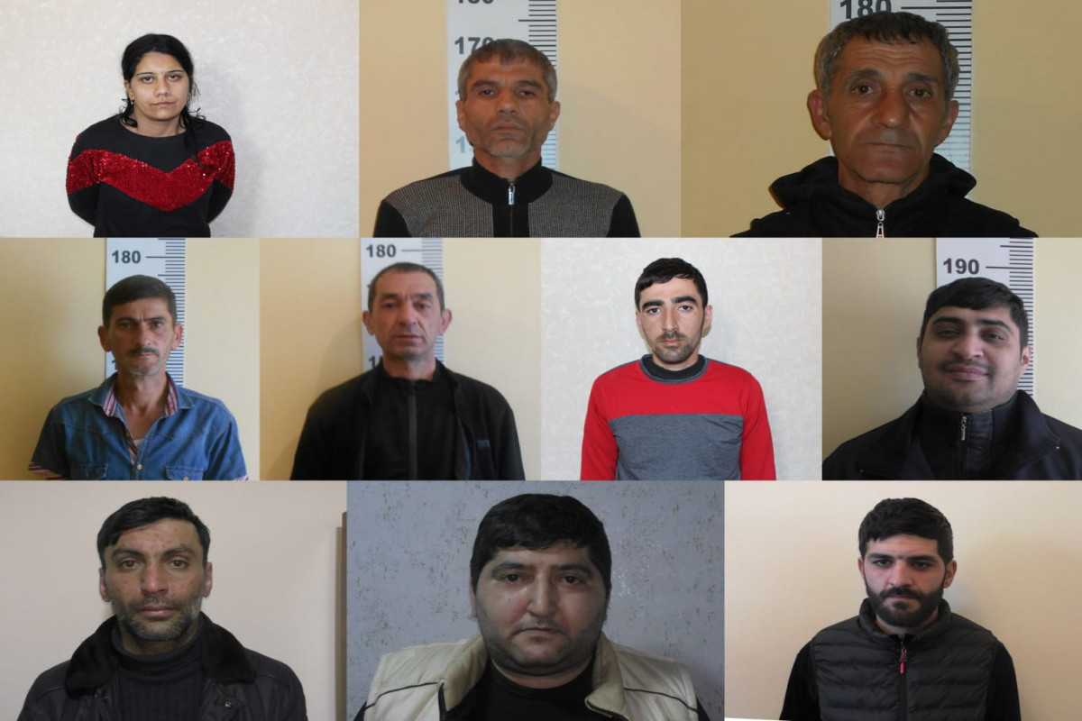 Ağdaşda cibgirlik, oğurluq və narkotikə görə 10 nəfər saxlanılıb