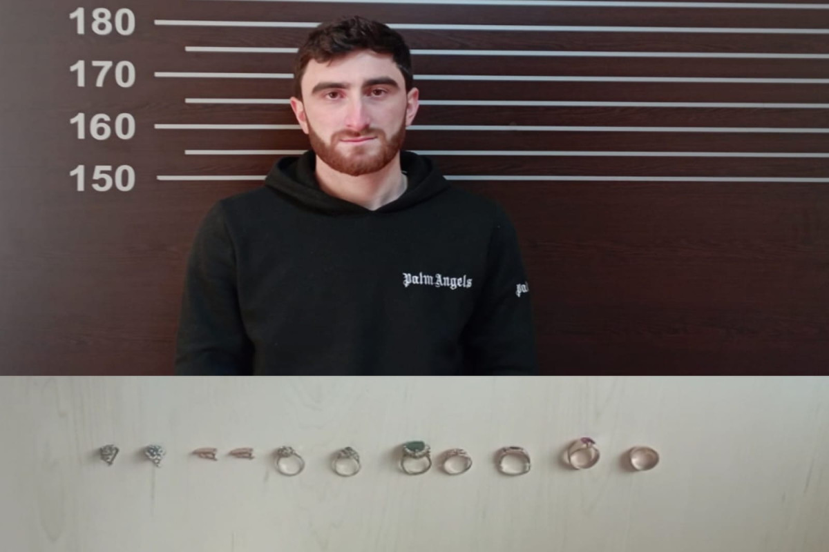 Qonşusunun evindən qızıl oğurlayan Yardımlı sakini saxlanılıb