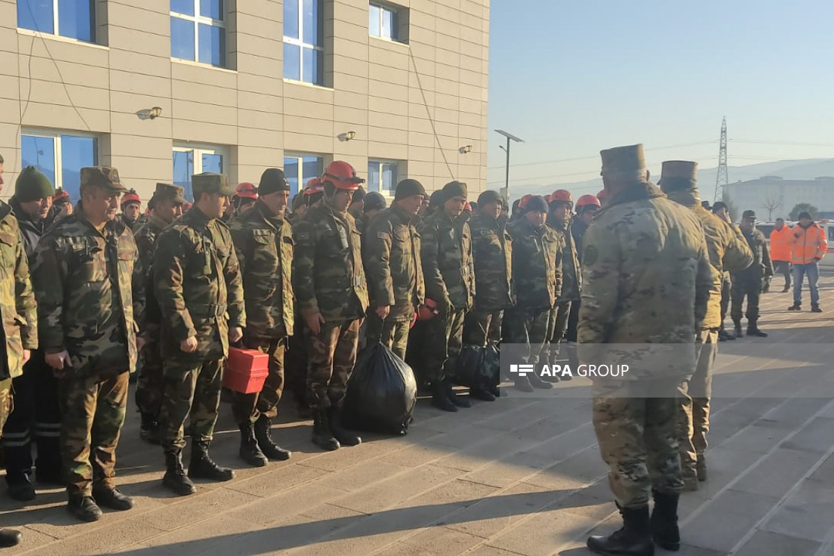 FHN-in Kahramanmaraşda olan çevik xilasetmə qüvvələrinin bir hissəsi Hataya yola düşüb - FOTO  - VİDEO  - YENİLƏNİB 