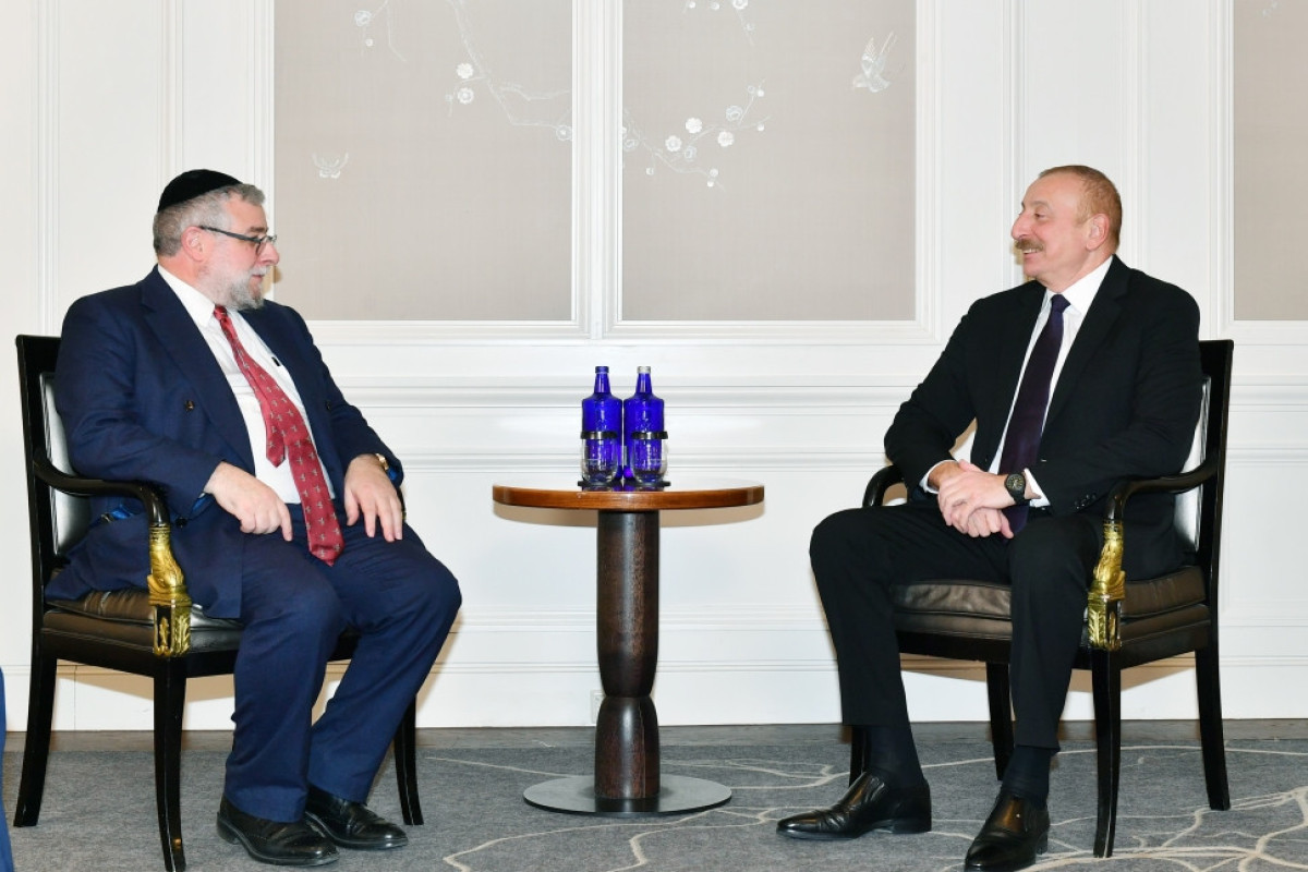 Prezident: Azərbaycan ilə İsrail arasında tərəfdaşlıq və dostluq əlaqələri müxtəlif sahələrdə uğurla inkişaf edir