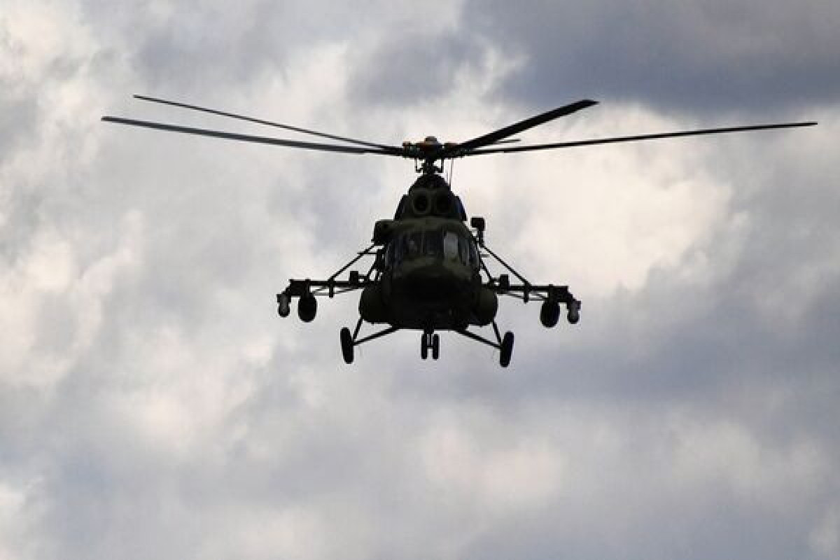 Saxalində helikopterin qəzaya uğradığı yerdə işlər dayandırılıb