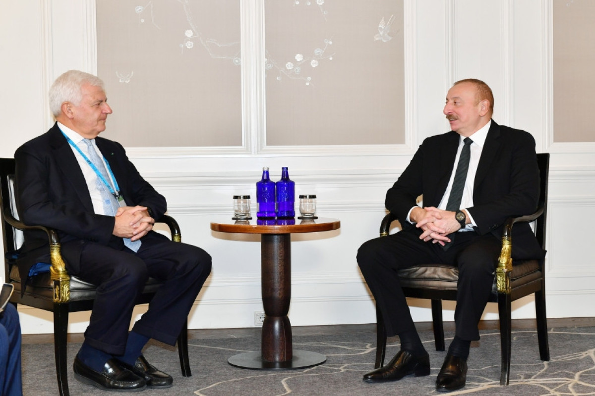 В Мюнхене состоялась встреча Президента Ильхама Алиева с главным исполнительным директором компании Leonardo-ОБНОВЛЕНО 