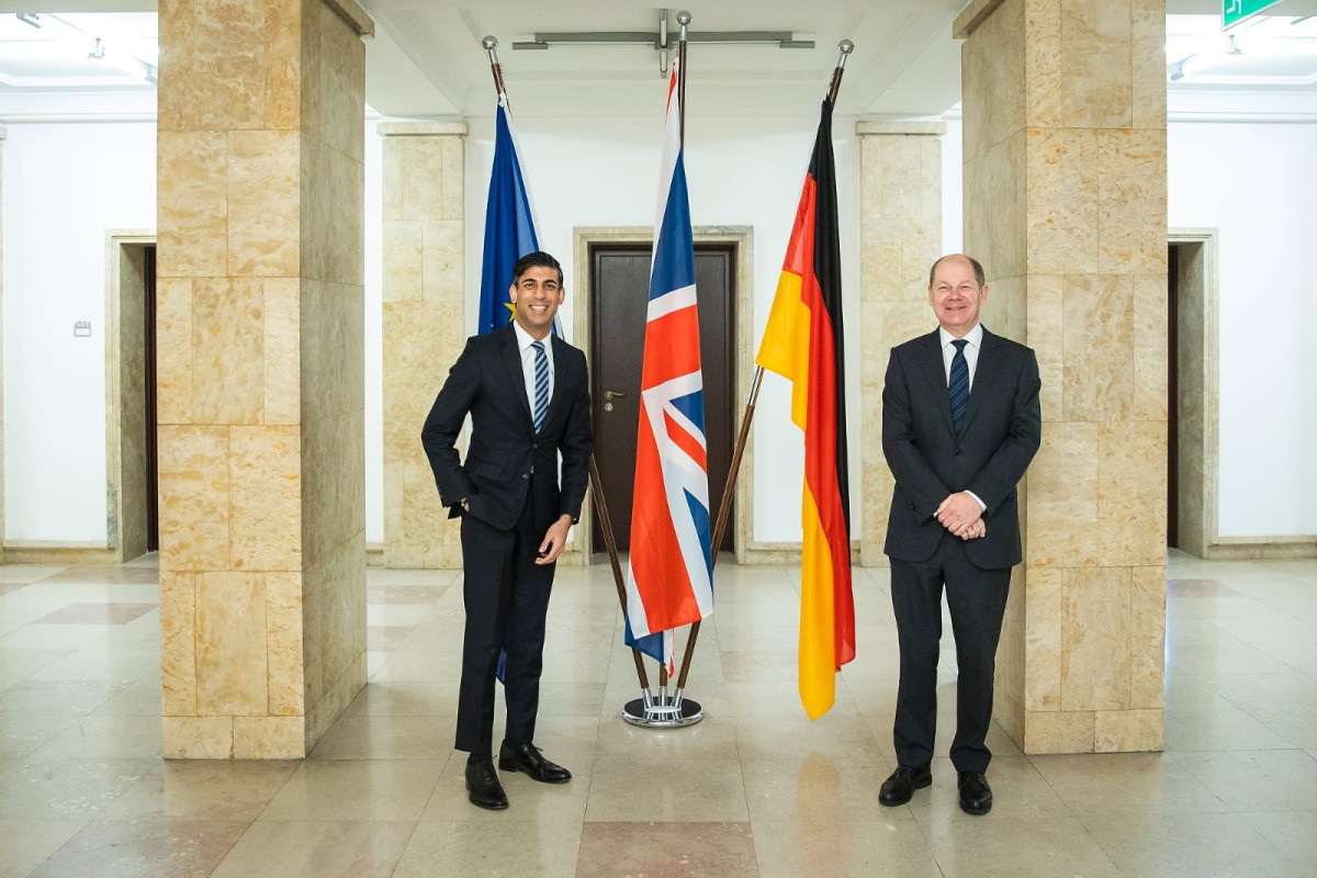 Britaniya və Almaniya liderləri Ukraynaya dəstəyin artırılması barədə razılığa gəliblər