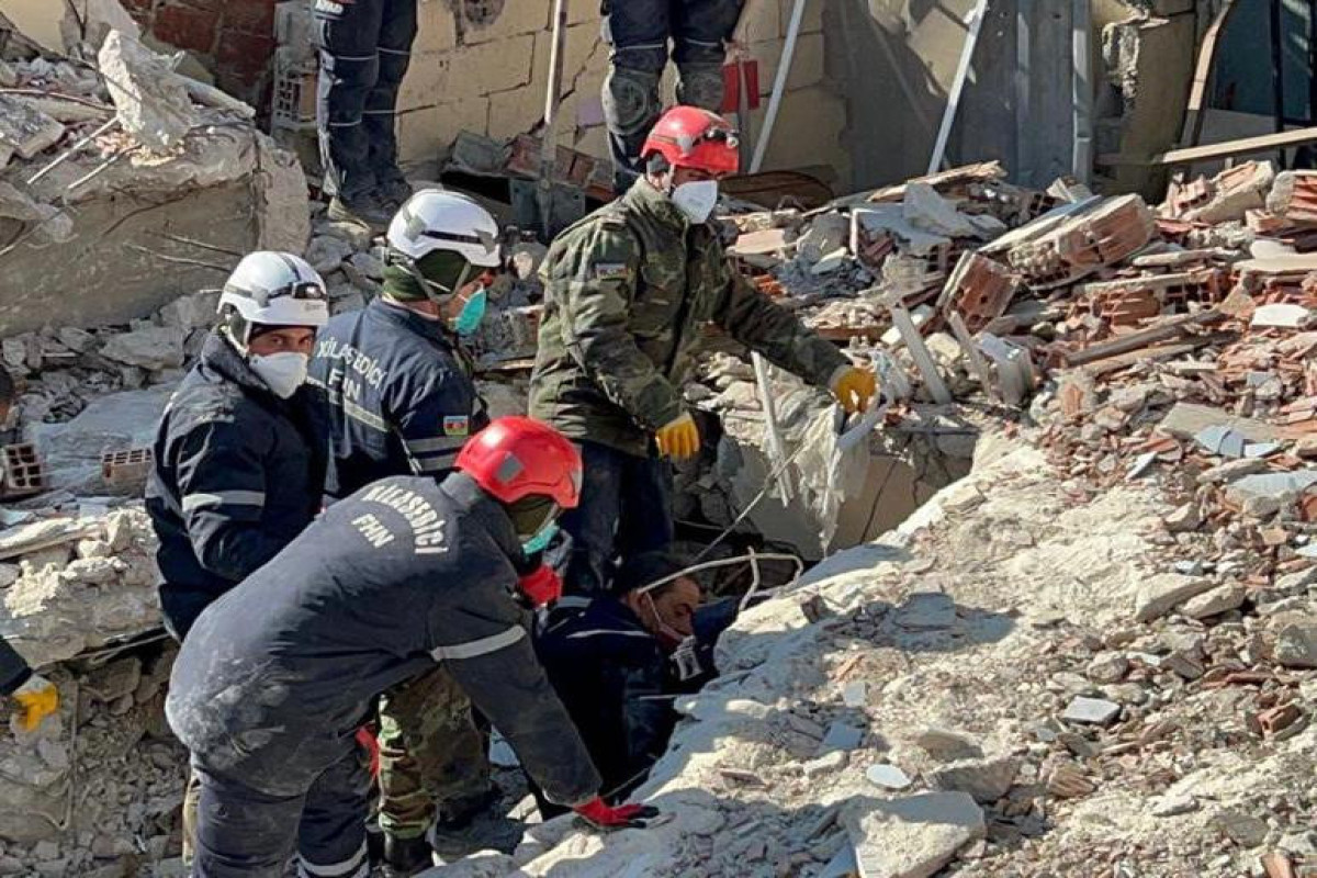 FHN xilasedicilərinin Türkiyənin iki bölgəsində axtarış-xilasetmə əməliyyatları
