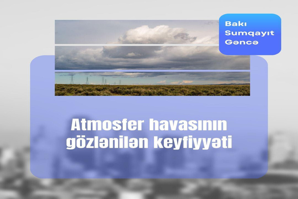ETSN: Xətai rayonunda dəm qazı normadan 1.6 dəfə yüksək qeydə alınıb