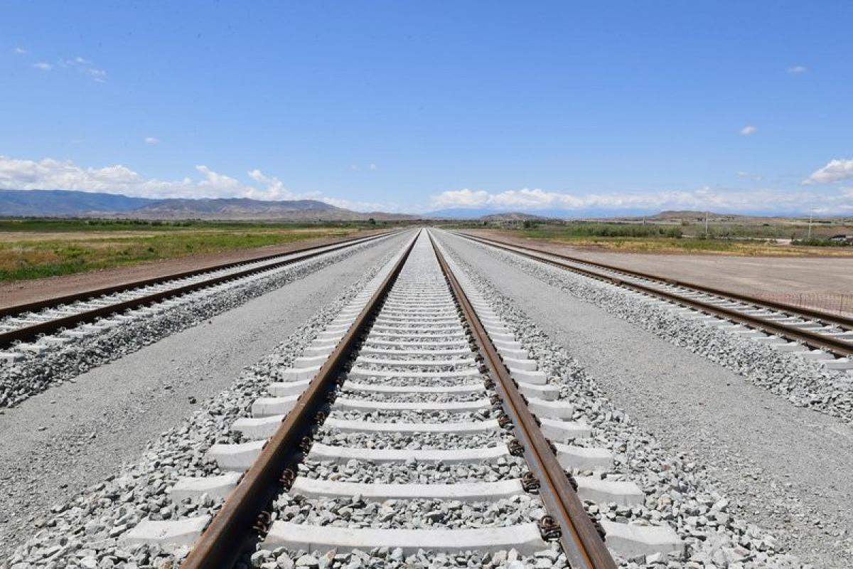 Construction of Horadiz-Agband railway line underway