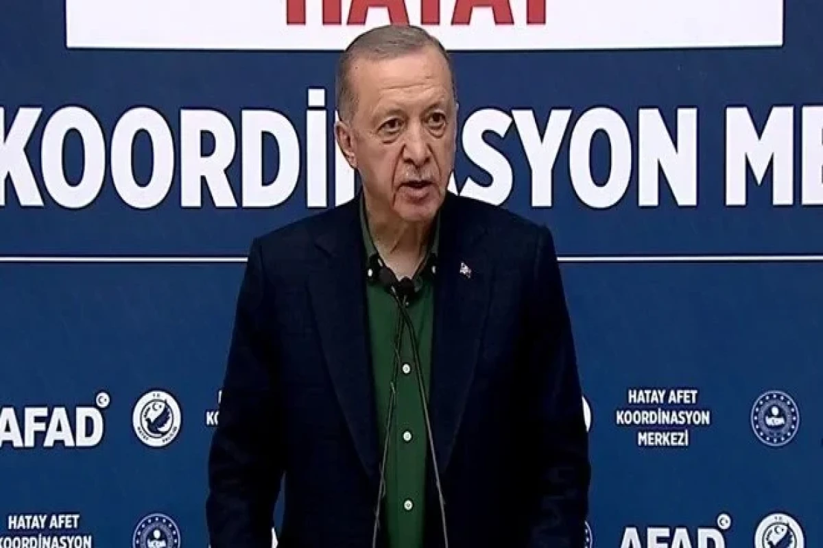 Ərdoğan: 114 834 nəfər dağıntılar altından sağ çıxarılıb