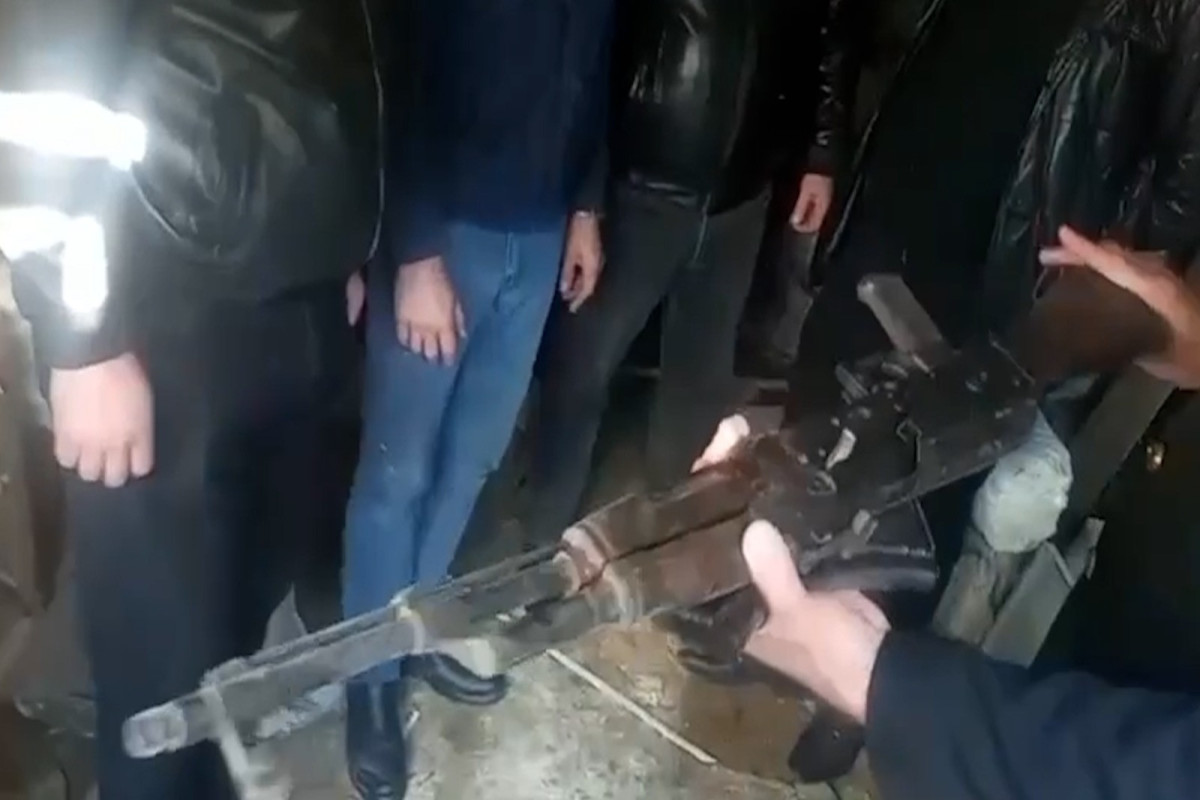 Sabunçuda narkotik satan və silah saxlayan şəxs tutulub - VİDEO 
