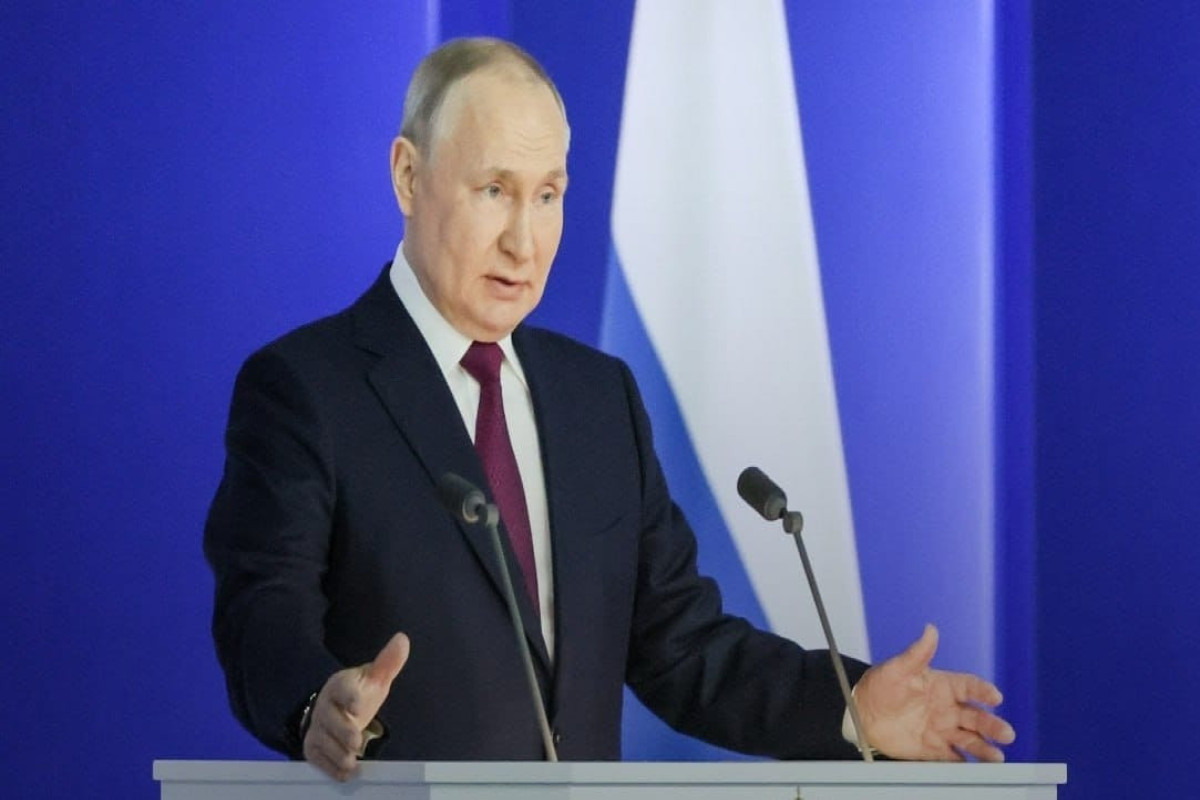 Putin beynəlxalq hesablaşmalarda rublun payının iki dəfə artdığını deyib
