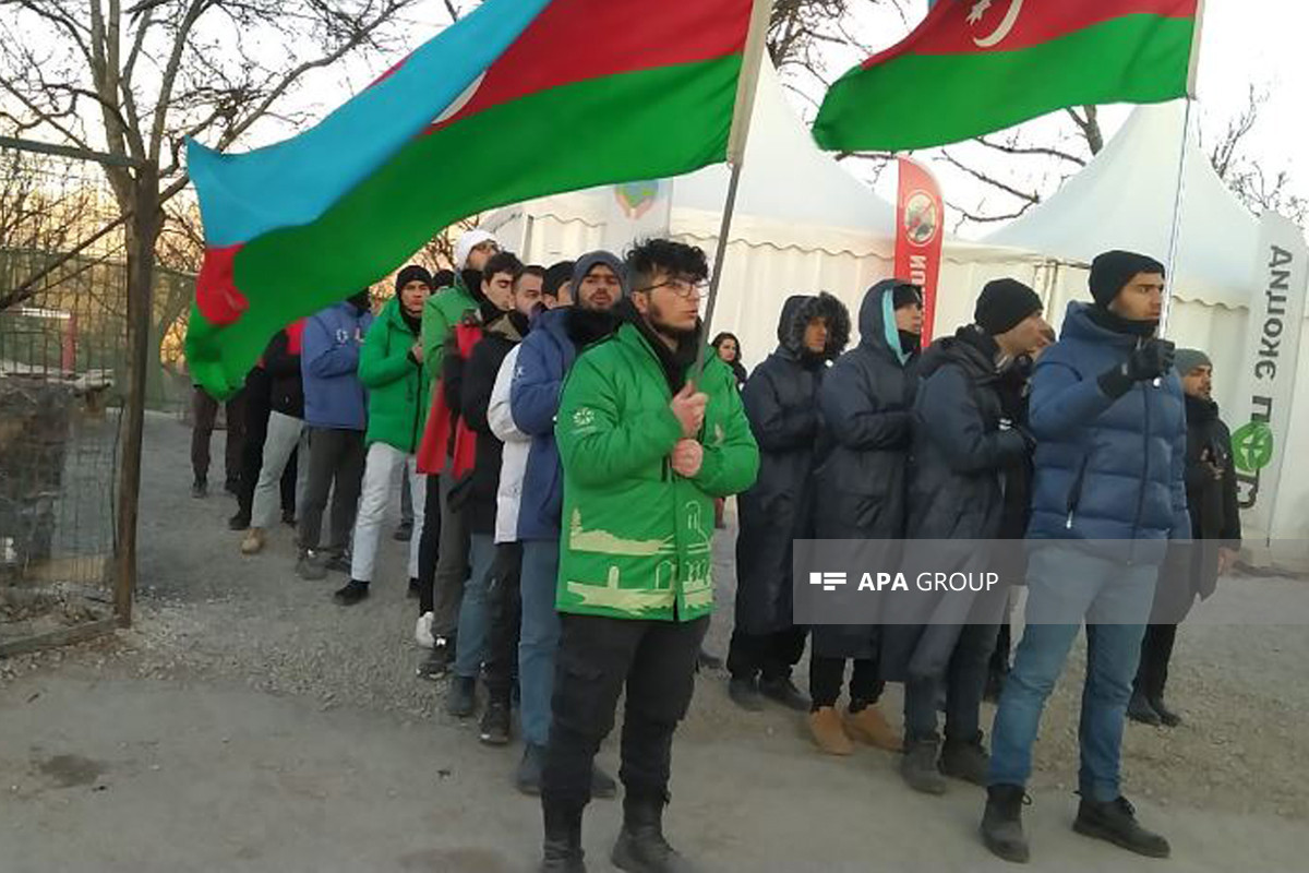 Laçın-Xankəndi yolunda aksiya 73 gündür davam edir - FOTO 